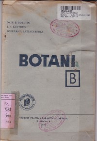 #Botani: Buku B Physiologi s/d Kebakaan untuk SMA & Sekolah-sekolah jang Sederadjat