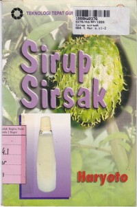 Teknologi Tepat Guna: Sirup Sirsak