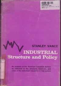 Industrial Structure and Policy