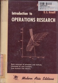 Indroduction to Operations Research