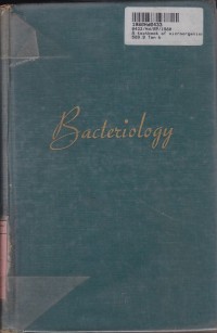 A Textbook of Microorganisms Bacteriology