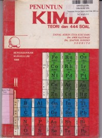 Penuntun Belajar Kimia Teori & 444 Soal [Jld 2]: untuk SMA [Kur. th. 1984]