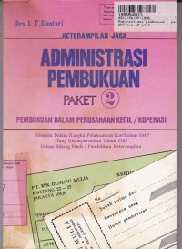 Administrasi Pembukuan [Paket 2]: Pembukuan dalam Perusahaan Kecil/Koperasi