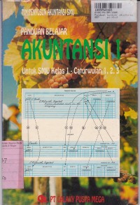 Panduan Belajar Akuntansi: untuk SMU Kls. I - Kur. th. 1994