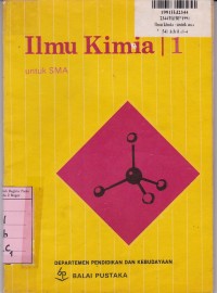 Ilmu Kimia [Jld 1]: untuk SMA