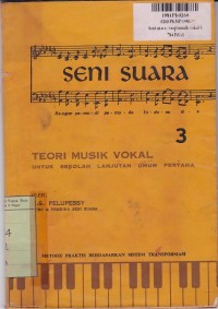 Seni Suara [Jld 3]: Teori Musik Vokal untuk Sekolah Lanjutan Umum Pertama