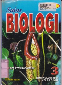 Sains Biologi [Jilid 3]: untuk SMP Kls. III