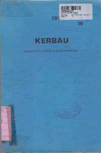 Seri Sumber Daya Alam [116]: Kerbau Manfaatnya untuk Rakyat Indonesia