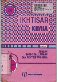 Ikhtisar Kimia dengan Soal-soal Latihan & penyelesainnya [Jld. 2a]: untuk SMA Kls. II - IPA Sem. 3