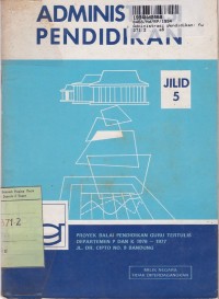 Administrasi Pendidikan: Fungsi-fungsi Pokok Administrasi Pendidikan [Jilid 5]