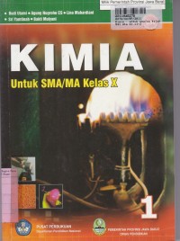 Kimia [Jld 1]: untuk SMA & MA Kls. X