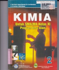 Kimia [Jld 2]: untuk SMA & MA Kls. XI Program Ilmu Alam