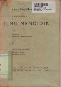 Rangkuman Ilmu Mendidik [6]: untuk Pendidikan Guru