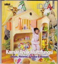 Solusi Praktis: Kamar Anak Multifungsi [Desain, Material, Furnitur & Aksesori]