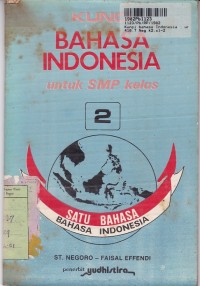 Kunci Bahasa Indonesia: untuk SMP Kls. II [Jilid 2]