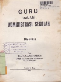 Guru dalam Administrasi Sekolah