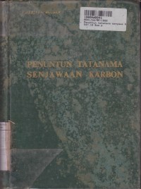 Penuntun Tatanama Senjawaan Karbon