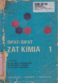 Sifat-sifat [Jld 1]: Zat Kimia