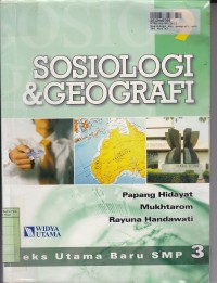 Sosiologi dan Geografi [9]: untuk SMP/MTs Kls. III