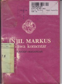 Injil Markus: Mawa Komentar Kanggo Magangan