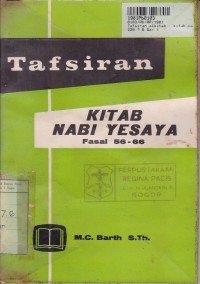 Tafsiran Alkitab: Kitab Nabi Yesaya Fasal 56-66