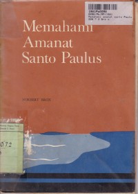 Memahami Amanat Santo Paulus