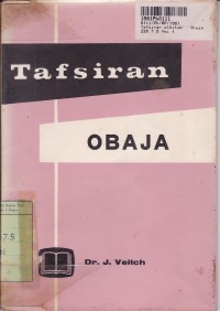 Tafsiran Alkitab: Obaja