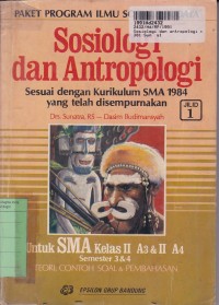 Sosiologi dan Antropologi [Jilid 1]: untuk SMA kls. 2A3