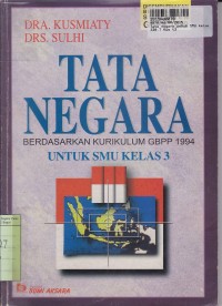 Tata Negara: untuk SMU kls. 3