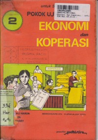 Uji Pokok Ekonomi dan Koperasi [2]: untuk SMP Kls. II