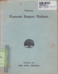 Pedoman Koperasi Simpan Pindjam