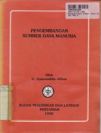 Pengembangan Sumber Daya Manusia