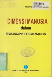 Dimensi Manusia dalam Pembangunan Berkelanjutan