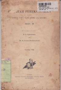 Sedjarah Perekonomian [Djilid 3]: untuk SMA dan Sekolah jang Sederadjat
