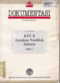 KTT X=Gerakan Nonblok Jakarta [Jilid 5]