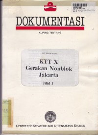 KTT=Gerakan Nonblok Jakarta [Jilid 1]