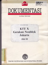 KTT X=Gerakan Nonblok Jakarta [Jilid 3]