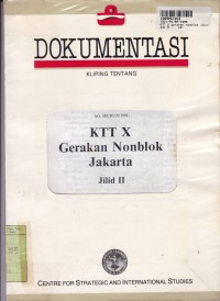 KTT X=Gerakan Nonblok Jakarta [Jilid 2]