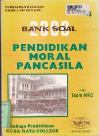 Dua Ribu Bank Soal SMA: PMP [Persiapan Ebtanas PMDK & SIPENMARU]