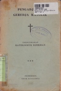 Pengadjaran Gereja Katolik