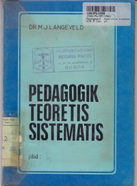 Pedagogik Teoretis Sistematis [Jilid 2]