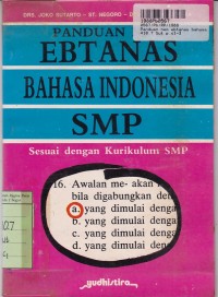 Panduan NEM Ebtanas Bahasa Indonesia SMP