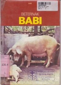 Beternak Babi