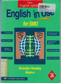 English in Use [Jilid 3a]: for SMU Year III [First Semester - Kur. th. 1994]