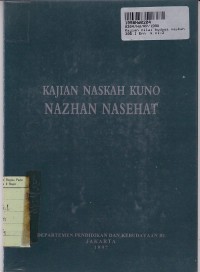 Kajian Naskah Kuno Nazhan Nasehat