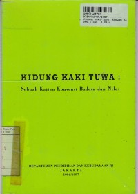 Kidung Kaki Tuwa: Sebuah Kajian Konvensi Budaya dan Nilai