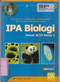 IPA Biologi [Jilid 2a]: untuk SLTP Kls. II Sem. 1 [Kur. th. 1994/GBPP th. 1999]