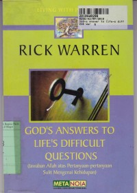 God-s Answer To Life-s Difficult Questions [Jawaban Allah Atas Pertanyaa-pertanyaan Sulit Mengenai Kehidupan]
