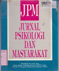 Image of Jurnal Psikologi & Masyarakat [JPM- 1]