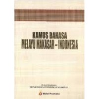 Image of Kamus Bahasa Melayu Makasar - Indonesia